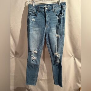 old navy super skinny extra high rise jeans